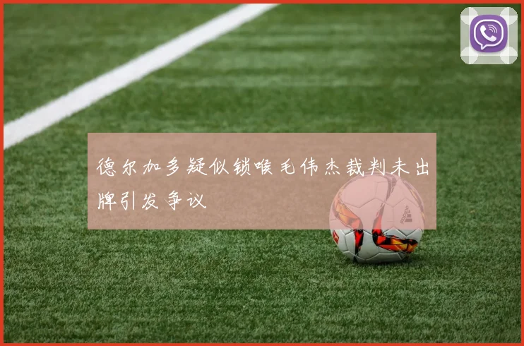 德尔加多疑似锁喉毛伟杰裁判未出牌引发争议