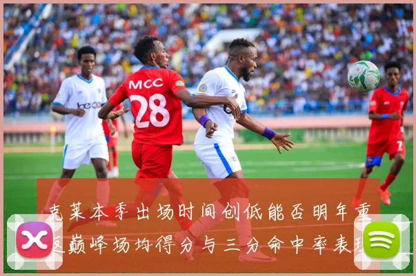 克莱本季出场时间创低能否明年重返巅峰场均得分与三分命中率表现分析